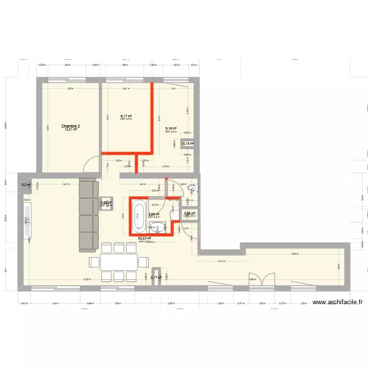 Sergentpoto. Plan de 10 Pièces et 87 m² Sergentpoto. Plan de 10 Pièces et 87 m²