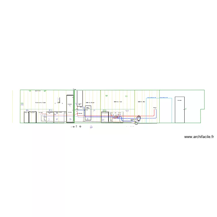 Cuis-SdB_Murs-Plomberie Chauffe_eau_vertical. Plan de Cuis-SdB_Murs-Plomberie Chauffe_eau_vertical. Plan de