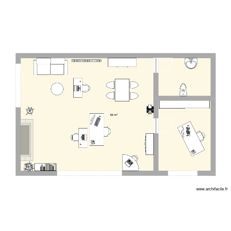 Local. Plan de 0 pièce et 0 m2