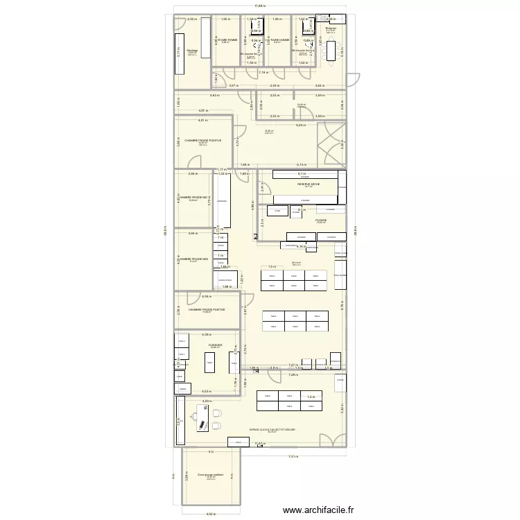 ACIERIES 2704.. Plan de 18  et 363 m²