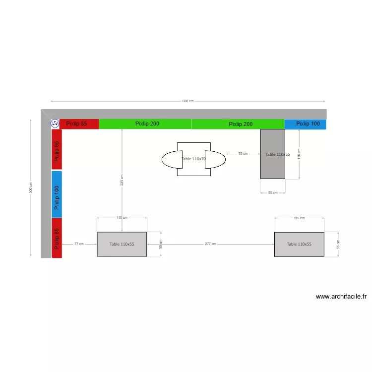Stand 5M1-08 FHA 2025. Plan de Stand 5M1-08 FHA 2025. Plan de