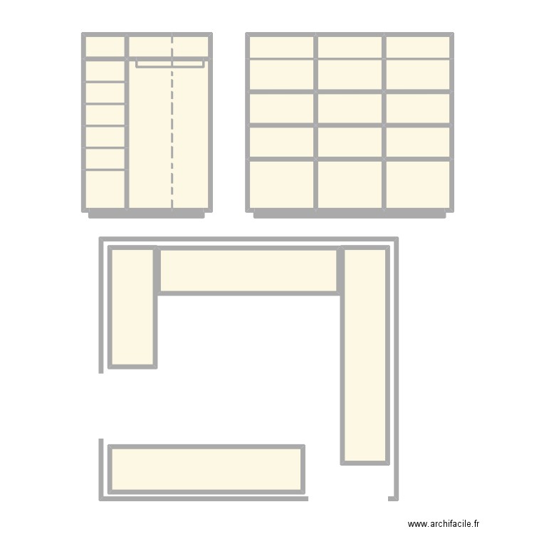 plan bouqfa. Plan de 32 pièces et 67 m2