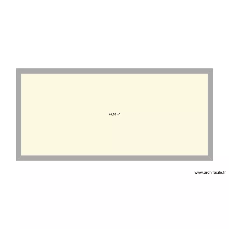 plan barthoux. Plan de 1  et 45 m²