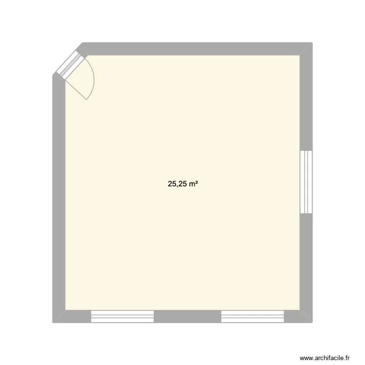 LOT 2 1er / Bureau 4. Plan de 
