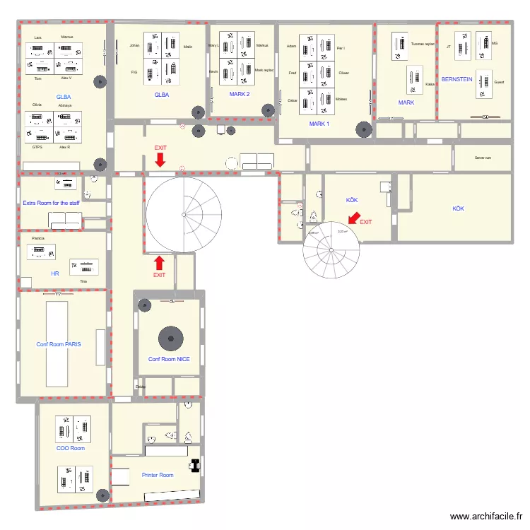New location _B8_v16. Plan de 37 et 407 m² New location _B8_v16. Plan de 37 et 407 m²