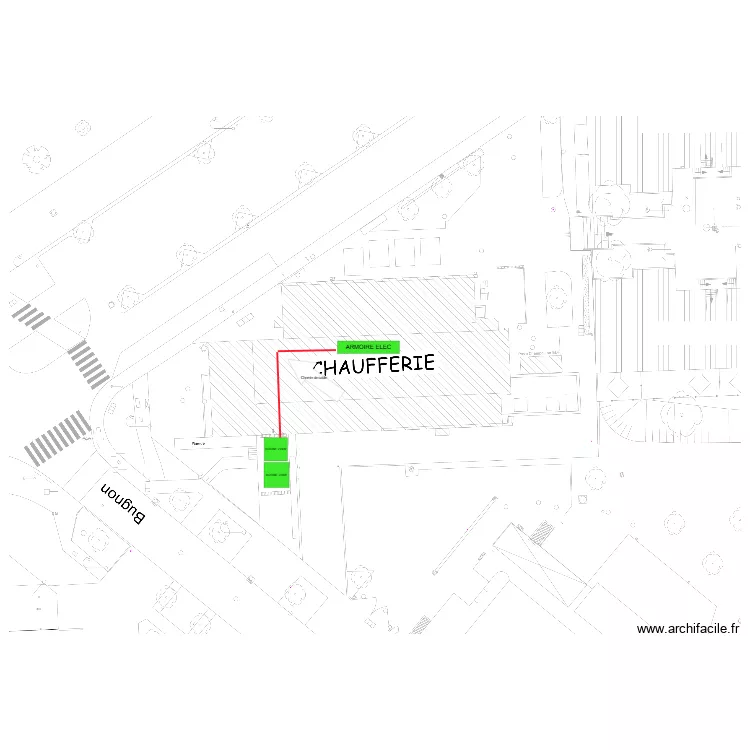 Plan bornes ELEC. Plan de 