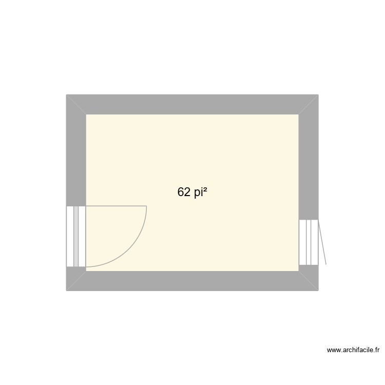 chambre a kim. Plan de 0 pièce et 0 m2