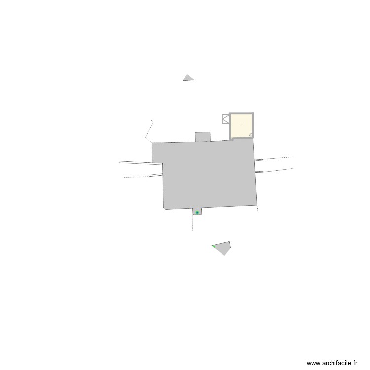 Abris bois 2. Plan de 0 pièce et 0 m2