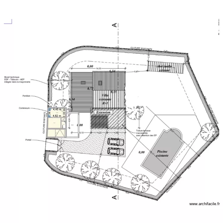 Garage_Perso. Plan de 6 pièces et 52 m² Garage_Perso. Plan de 6 pièces et 52 m²
