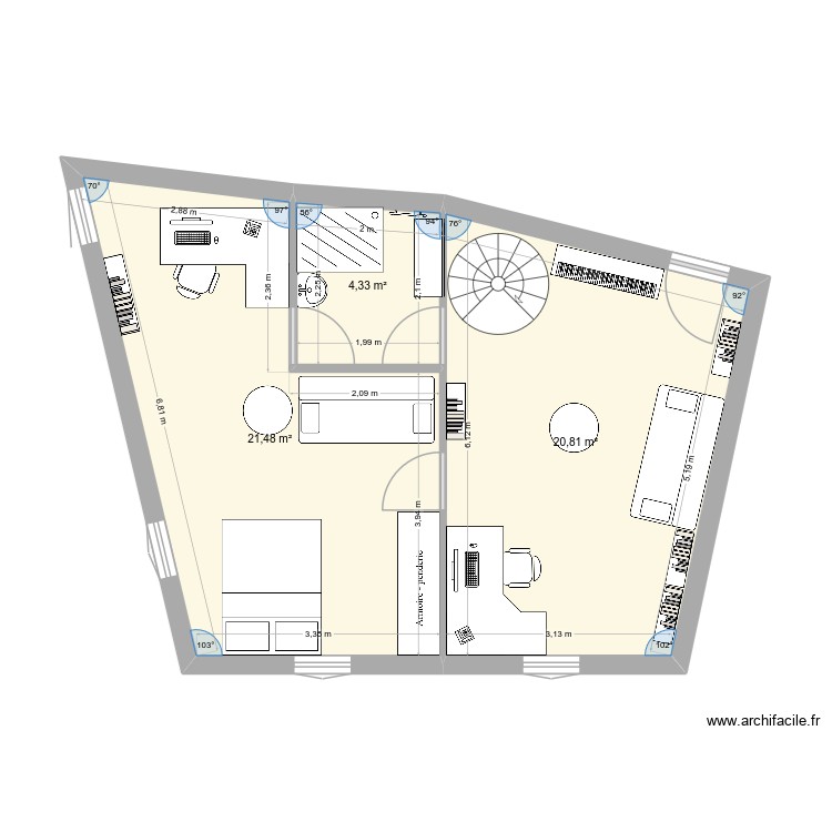 ET2-def-2. Plan de 0 pièce et 0 m2