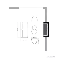  chemin&eacute;e 228 cm