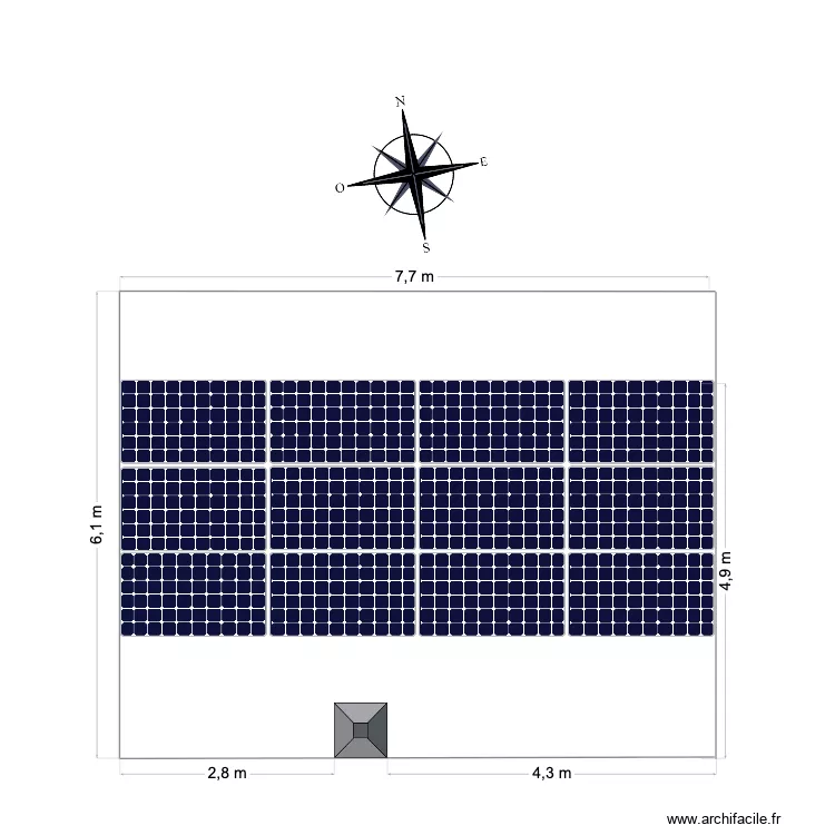 MAISON FAIVRE DUPAYGRE. Plan de 