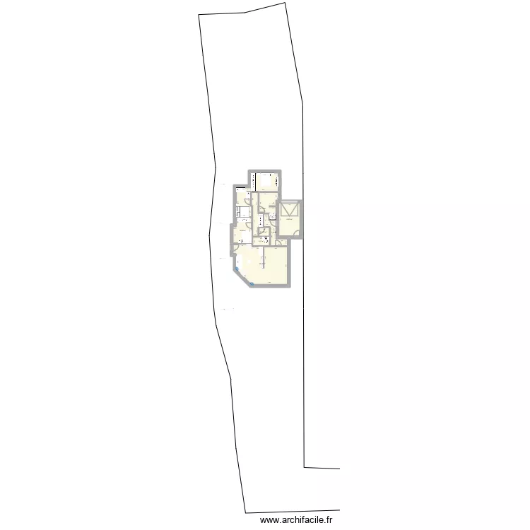 Maison St-Jean 5. Plan de 8 pièces et 126 m²