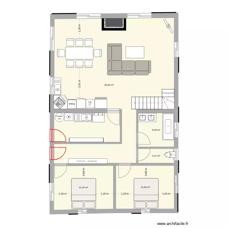 pourquoi pas 2. Plan de 5  et 96 m²