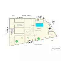  Plan de masse avec ABRI REMORQUE ET PLACE PARK