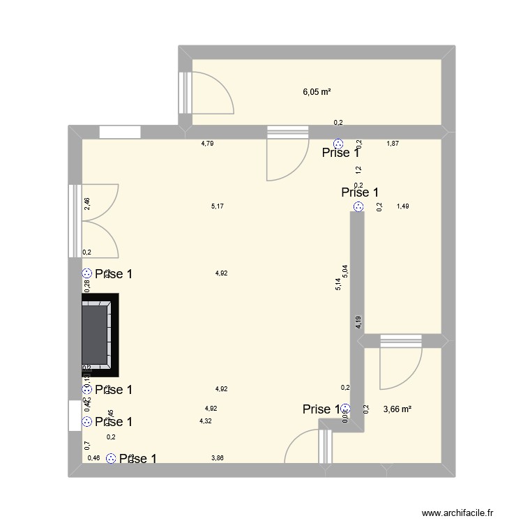 Maison Py2. Plan de 0 pièce et 0 m2 Maison Py2. Plan de 0 pièce et 0 m2