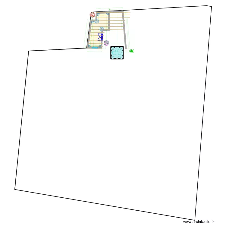 id&eacute;e7b. Plan de 1  et 14 m²