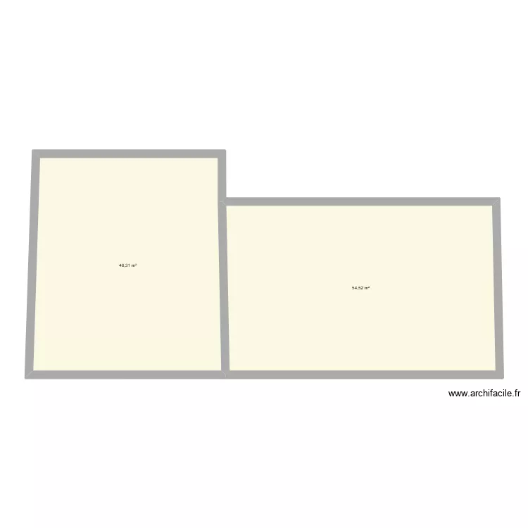 maison extension 8m. Plan de 2 et 103 m² maison extension 8m. Plan de 2 et 103 m²