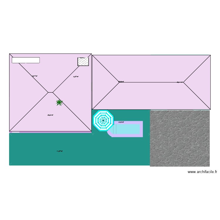 Maison de reve. Plan de 0 pièce et 0 m2
