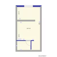 1ER ETAGE 2 EME droite (chambre 3+EXTERIEUR)