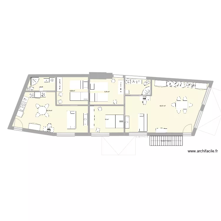 Murs Garage + étage escalier ext Projet 2. Plan de Murs Garage + étage escalier ext Projet 2. Plan de