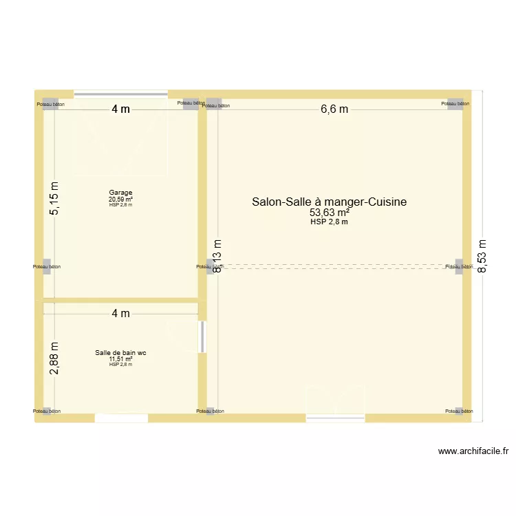 tout les etages. Plan de 