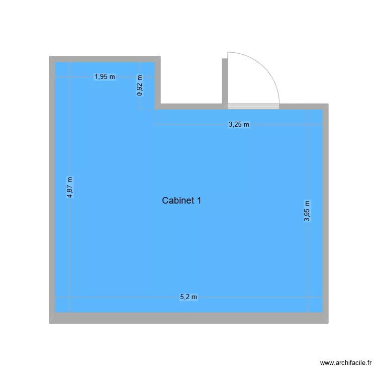 60636 Cabinet 1. Plan de 