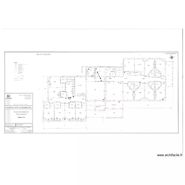 MARRONNIERS 2  Wfi &eacute;tage. Plan de 