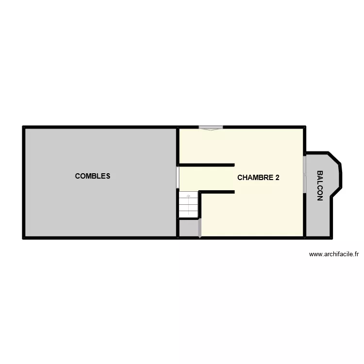 frioux 1ER. Plan de 4  et 58 m²
