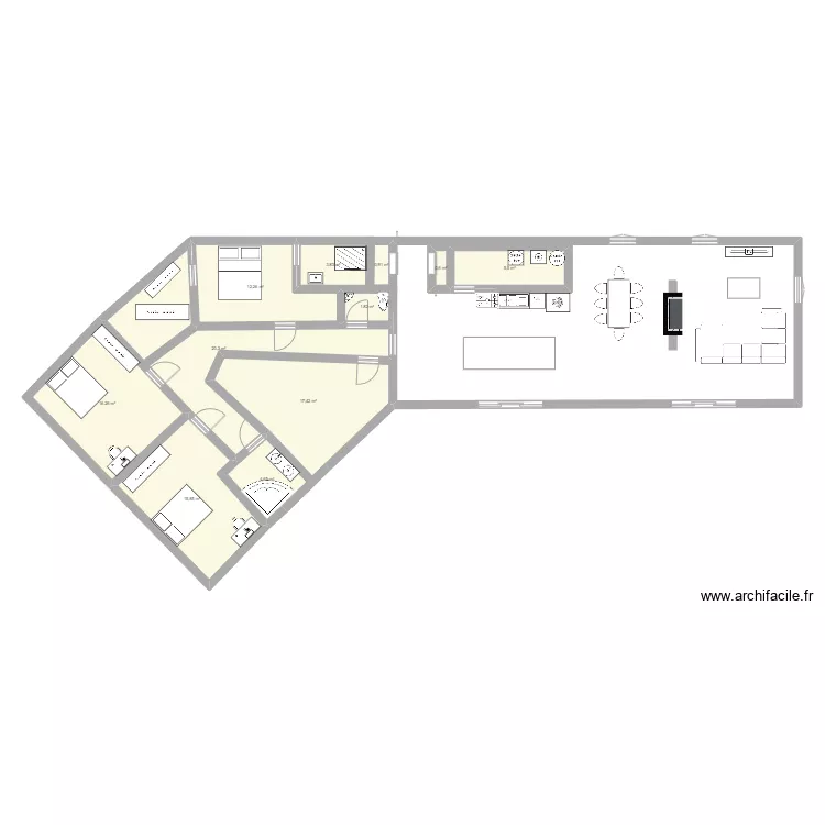 maison v. Plan de 