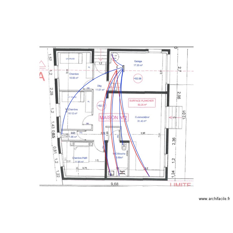 PLAN TABARAKA MAISON 2 HYDRAULIQUE. Plan de 0 pièce et 0 m2