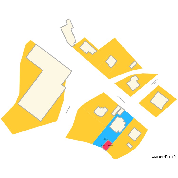garage 10x6 1. Plan de 14 pièces et 2821 m2