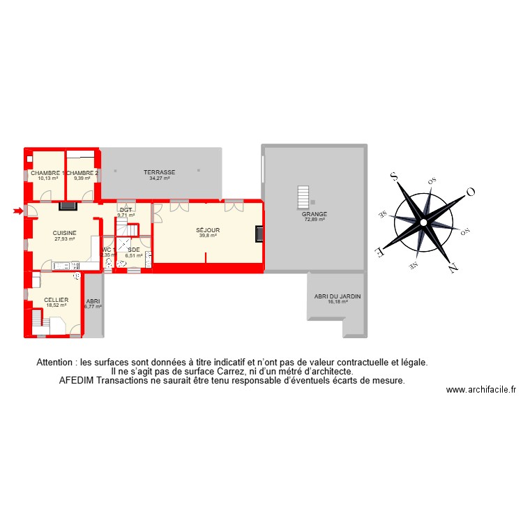BI 27289-. Plan de 22 pièces et 415 m2