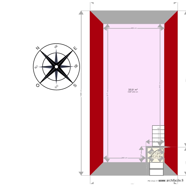 ML24009150 VERGALEN. Plan de 11 pièces et 109 m2