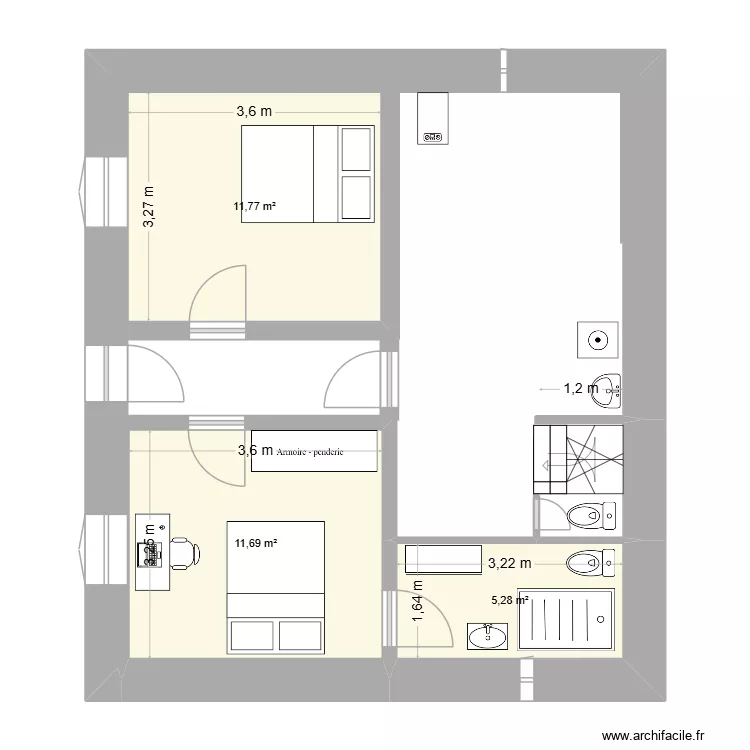 ChaletSousBassement v7. Plan de 