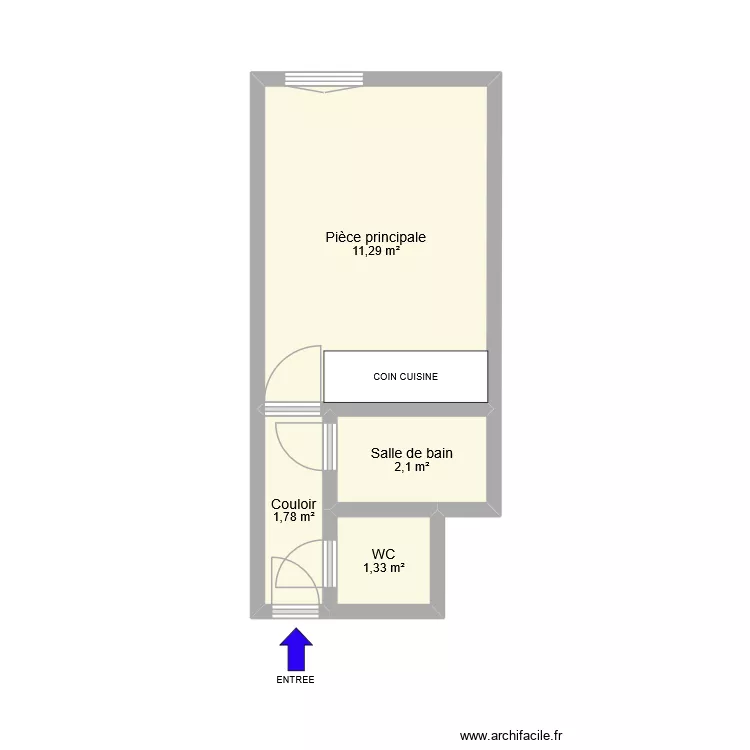 DIA CAILLVET. Plan de 4 et 16 m² DIA CAILLVET. Plan de 4 et 16 m²