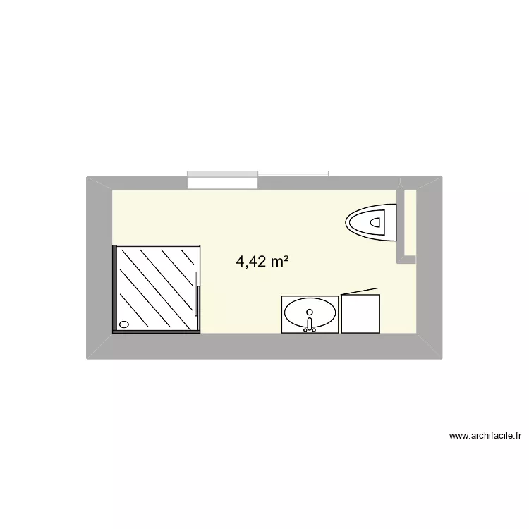 salle de bain 3. Plan de 