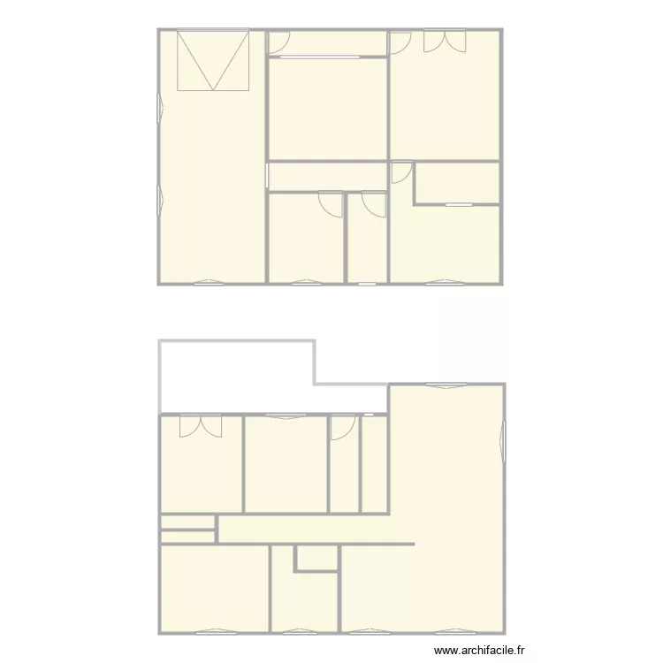 DAVID. Plan de 20  et 191 m²