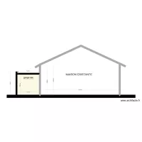 coupe garage maison