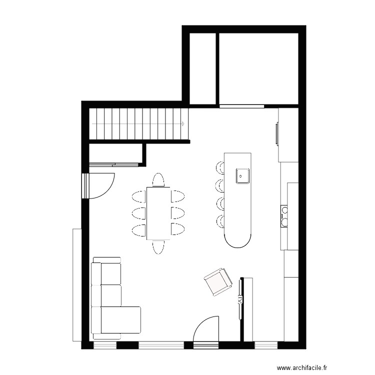Colt 4.2. Plan de 3 pièces et 64 m2