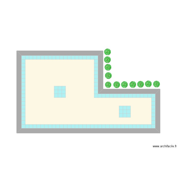 plan jardin toughza. Plan de 0 pièce et 0 m2