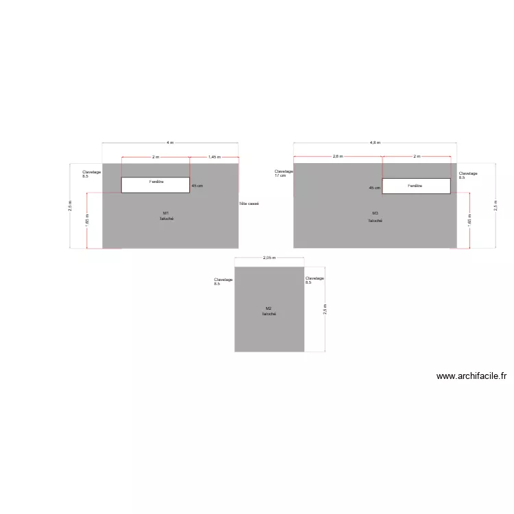 salle de traite 2. Plan de 