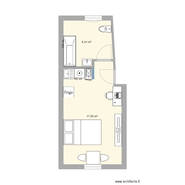 STUDIO BRUNET. Plan de 0 pièce et 0 m2