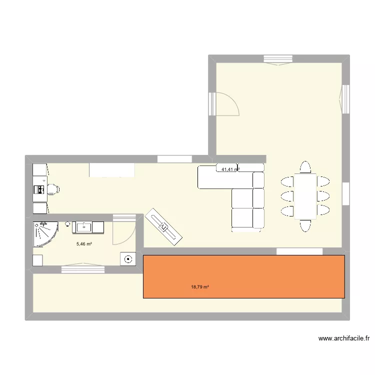 Caros avec bureaux . Plan de 