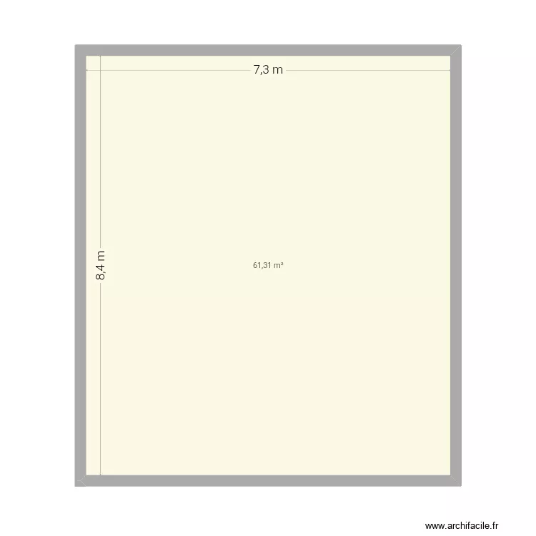 Évacuation sanitaire. Plan de 1 et 61 m² Évacuation sanitaire. Plan de 1 et 61 m²
