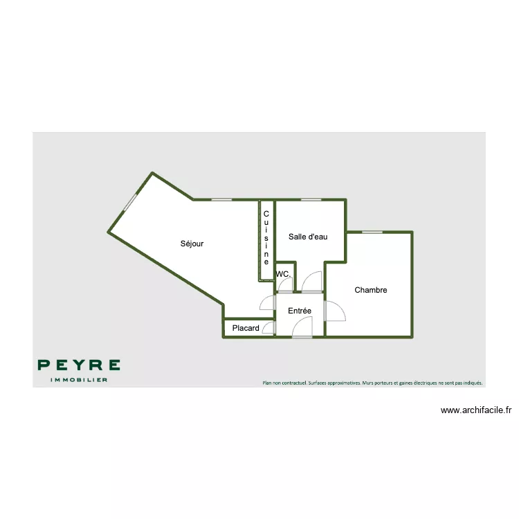 Plan Asni&egrave;res Lot 304. Plan de 