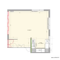 Notre maison - cuisine meublé