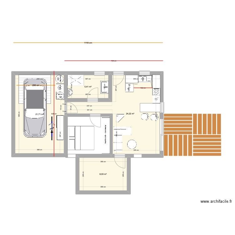 maison V3. Plan de 0 pièce et 0 m2