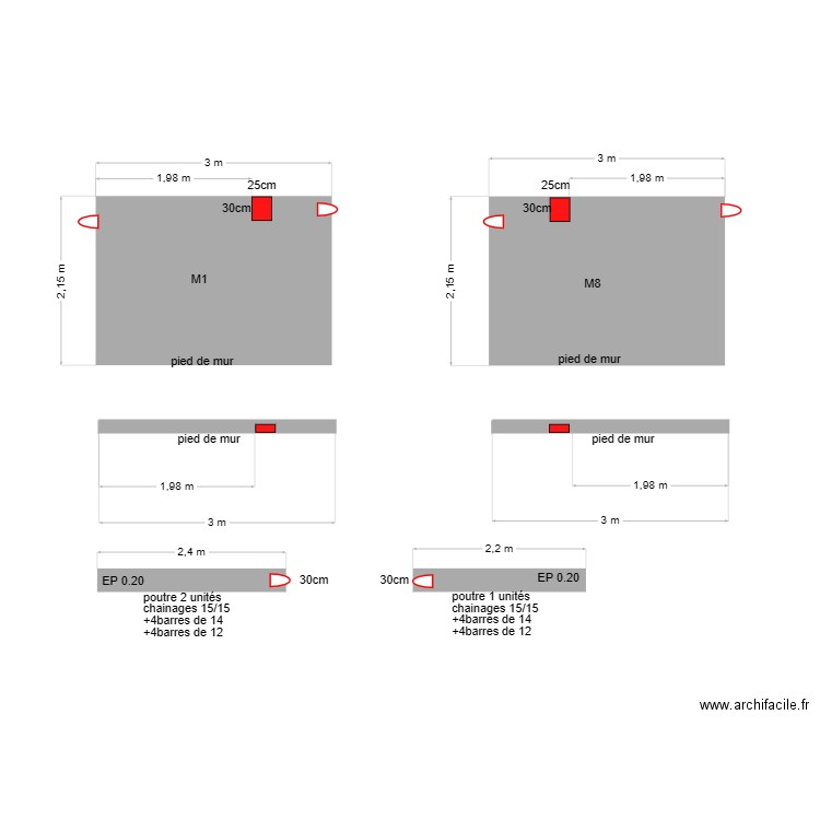 chantaduc. Plan de 0 pièce et 0 m2