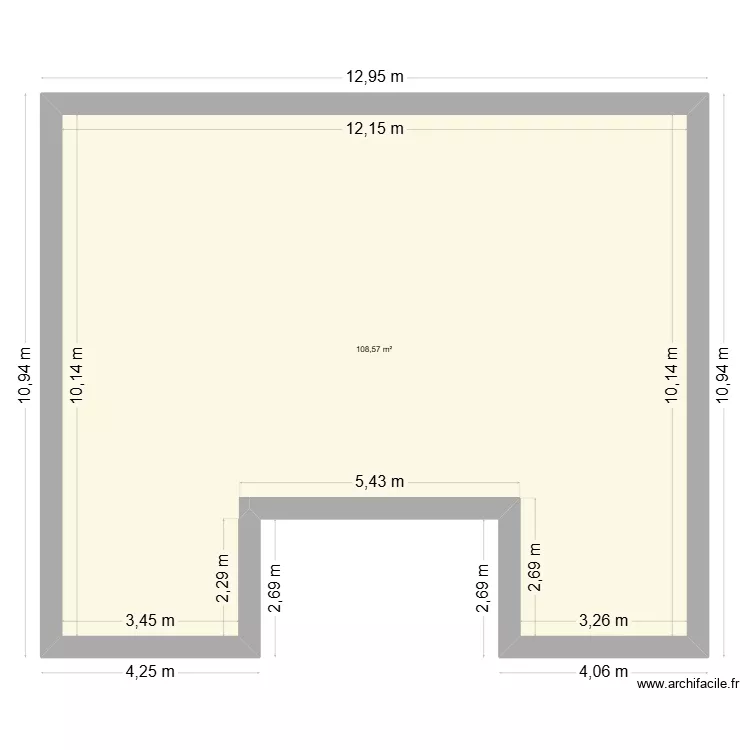 nouvelle maison. Plan de 1 et 109 m² nouvelle maison. Plan de 1 et 109 m²